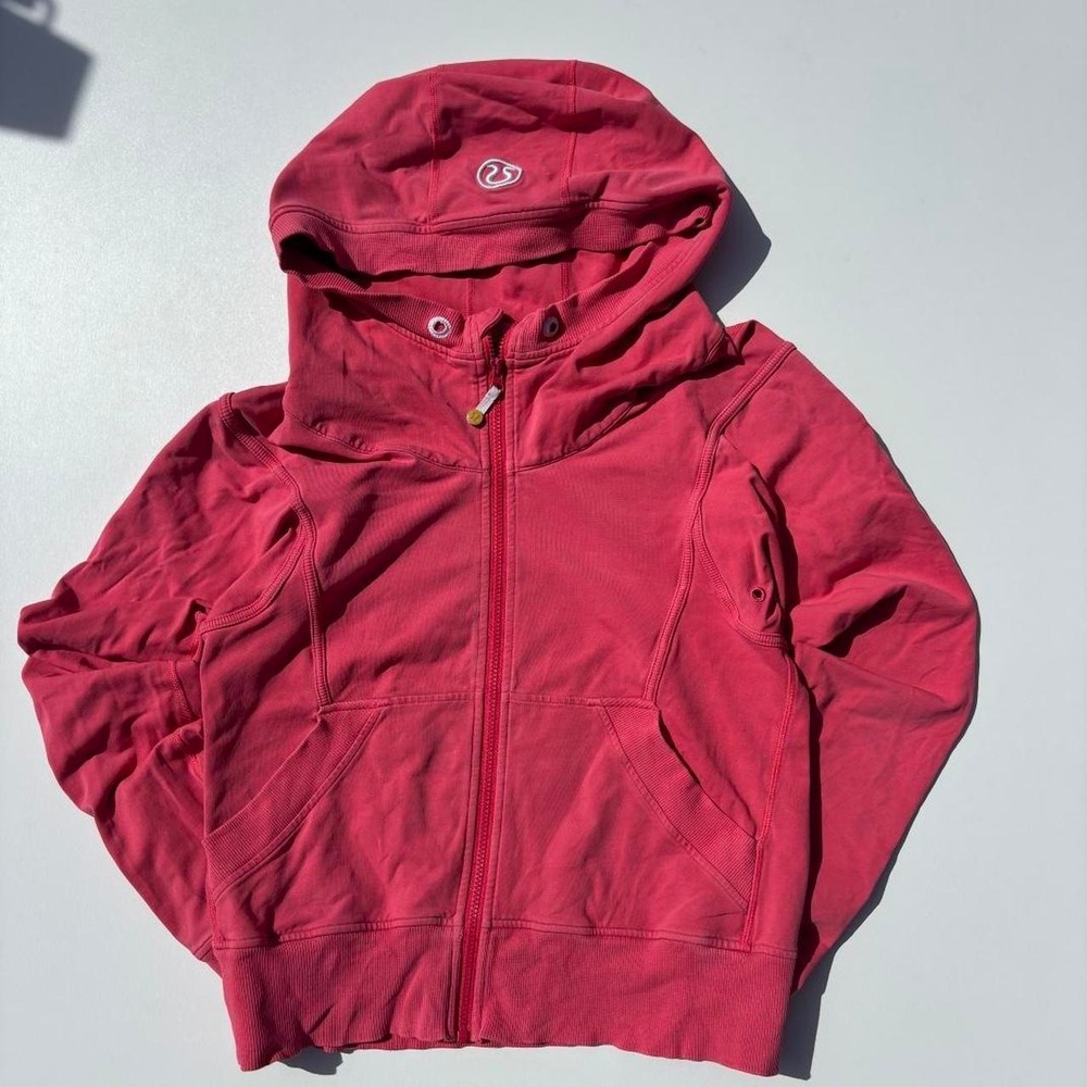 Lululemon Scuba Hoodie in pinkish red